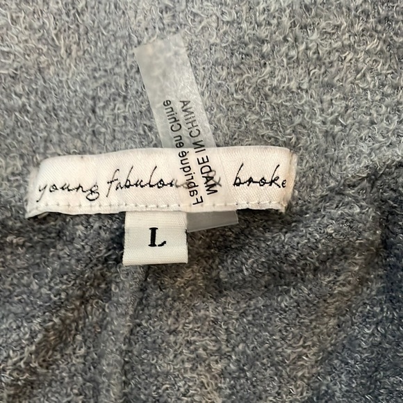 YOUNG FABULOUS AND BROKE LOUNGE JOGGER - LARGE - Picture 4 of 5